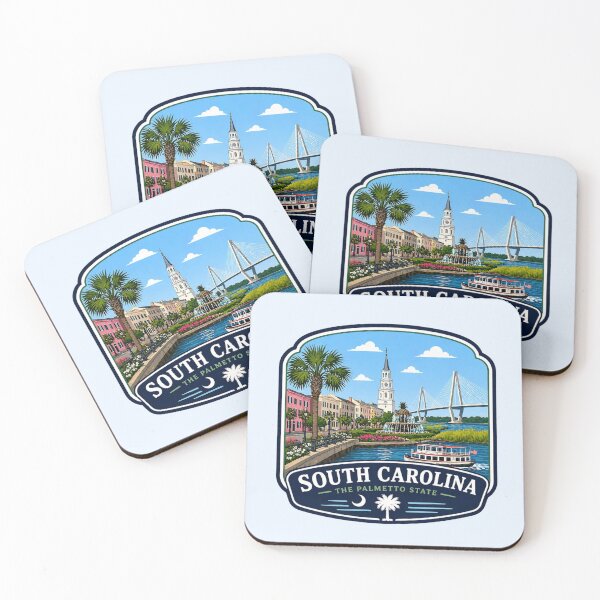 Item preview, South Carolina - Charleston Waterfront designed and sold by Myra365Art.