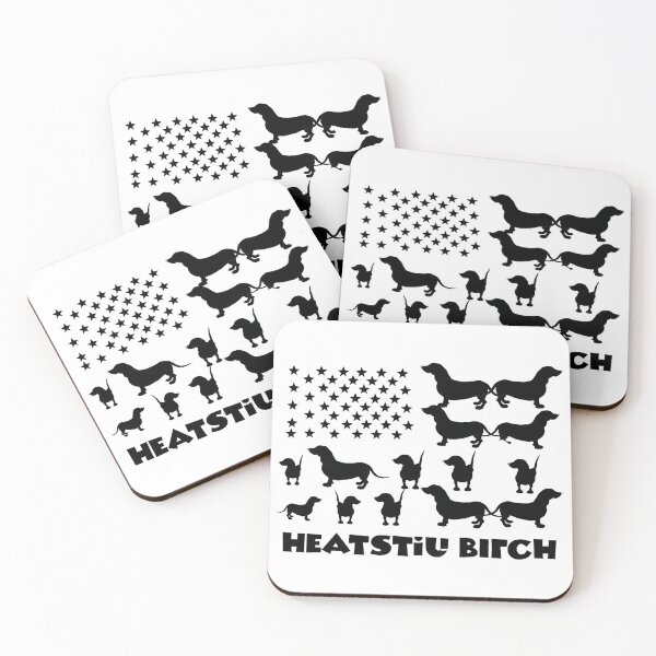 Item preview, Dachshund American Flag Patriotic Dogs designed and sold by lht6474.