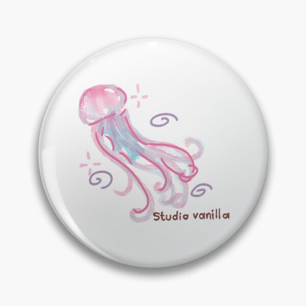 Item preview, Jellyfish Ethereal Y2K Magic Pink Purple Blue Mystical Art designed and sold by VirginiaEdits.