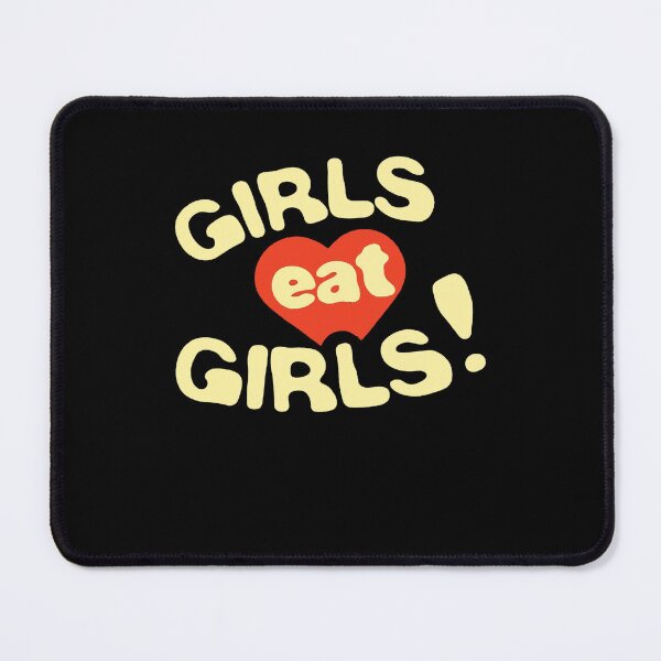 Item preview, Girls Eat Girls Funny Feminist Weirdcore Retro Girly Graphic T-Shirt designed and sold by Doptlavia.