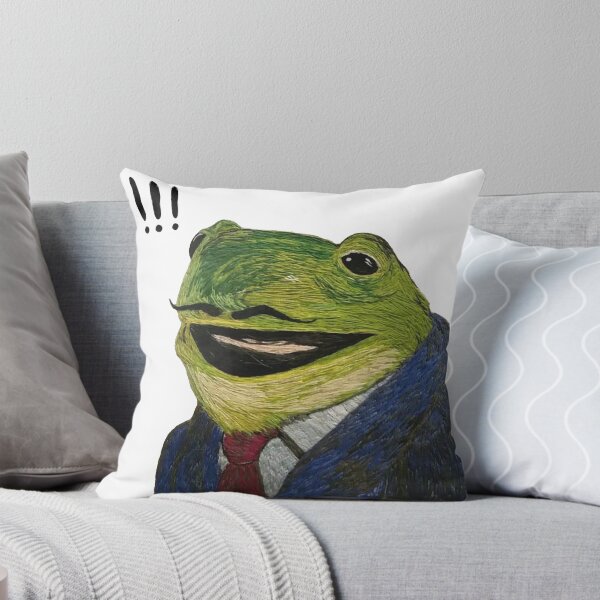Item preview, Surprised frog designed and sold by elissa's super fun shop.
