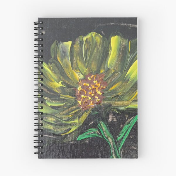 Item preview, Copy 2 of 3 Sunflower Expressionism acrylic painting designed and sold by LaurenMyersArtist.
