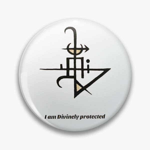 Item preview, I Am Divinely Protected designed and sold by Mystic & Celestial Art.