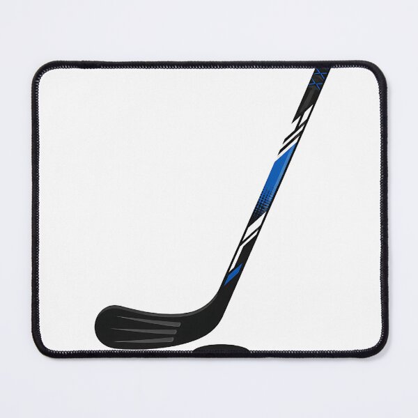 Item preview, Classic Blue Ice Hockey Stick and Puck designed and sold by Jaideep Walia.