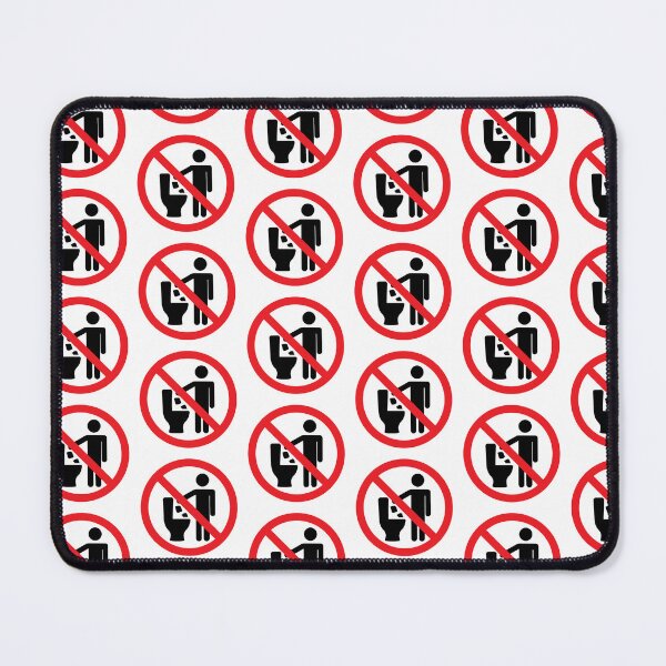 Item preview, Do Not Flush In Toilet Warning Sign Graphic designed and sold by THP Creative.
