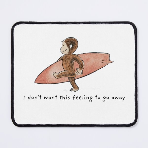 Item preview, Monkey Surfing Vintage Retro Beach Funny Summer Adventure Art T-Shirt designed and sold by Doptlavia.
