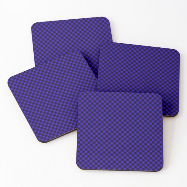 Item preview, Dark Purple Plaid designed and sold by Moonlit Datura.