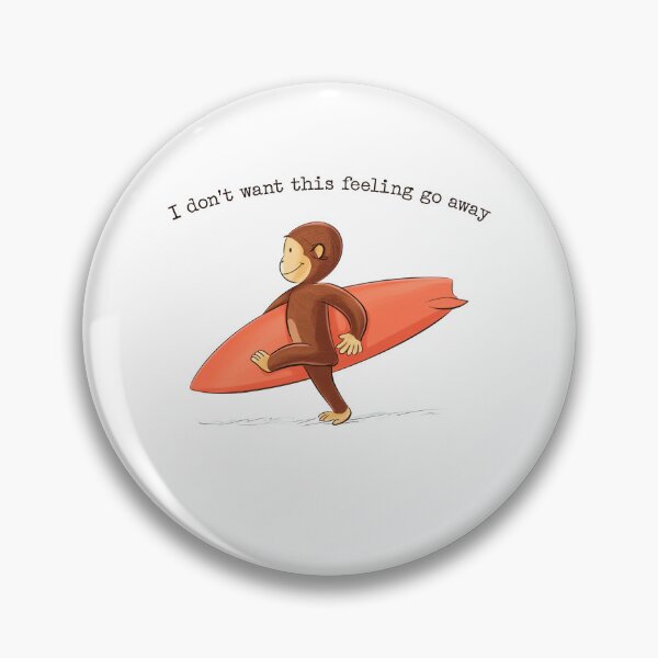 Item preview, I Don't Want This Feeling To Go Away Monkey designed and sold by nosu-art-pod.