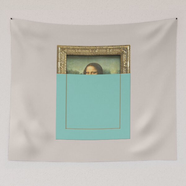 Item preview, Mona Lisa blue  designed and sold by mensijazavcevic.