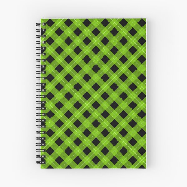 Item preview, Neon Green Plaid designed and sold by Moonlit Datura.