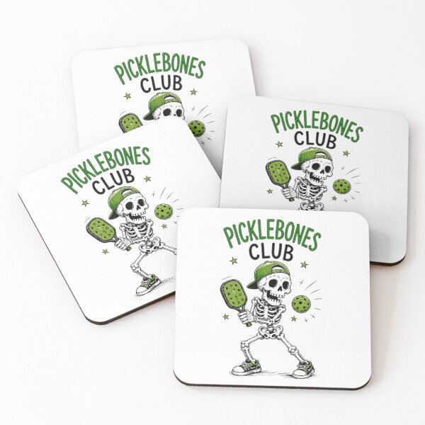 Item preview, Picklebones Club Skeleton Pickleball Player designed and sold by markymaarty.