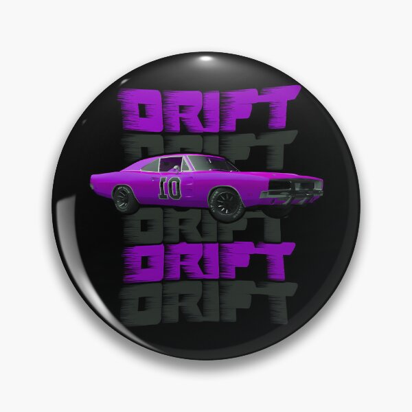 Item preview, Old Pink Car Drifting With Pink And Grey Drift Text  designed and sold by VANESSALVARAD6.