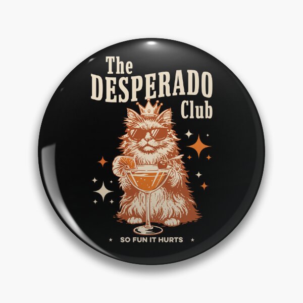 Item preview, The Desperado Club Funny Cat designed and sold by nosu-art-pod.