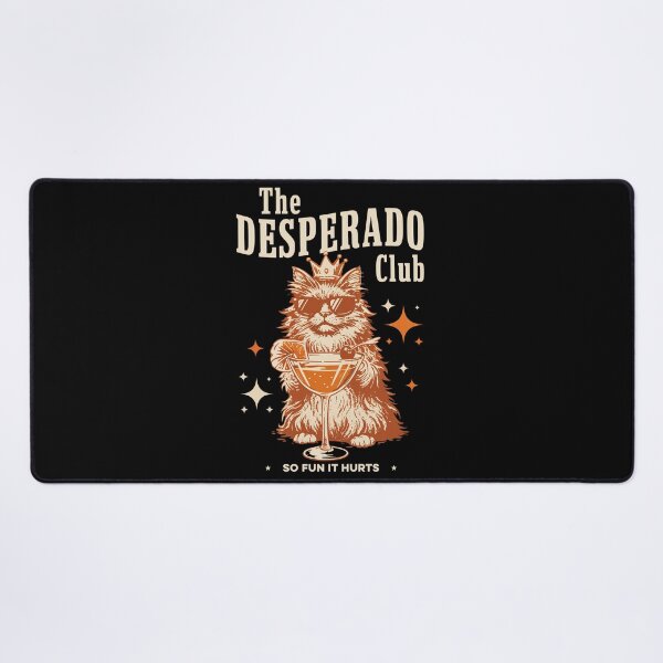 Item preview, The Desperado Club Funny Cat designed and sold by nosu-art-pod.
