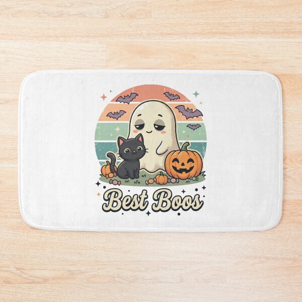 Item preview, Best Boos Cute Ghost and Black Cat Halloween Shirt designed and sold by DIRTYSKETCHH.
