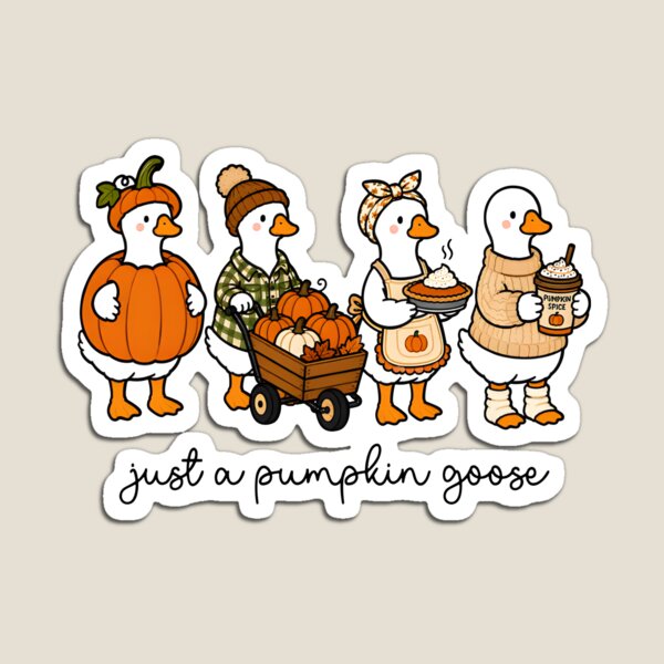 Item preview, Just A Pumpkin Goose designed and sold by kar buncles.