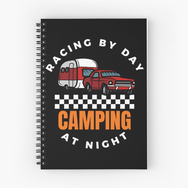 Item preview, Racing By Day Camping At Night Race Track Racetrack Drag Strip Motorsports Camper  designed and sold by VANESSALVARAD6.