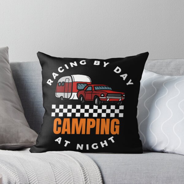 Item preview, Racing By Day Camping At Night Race Track Racetrack Drag Strip Motorsports Camper  designed and sold by VANESSALVARAD6.