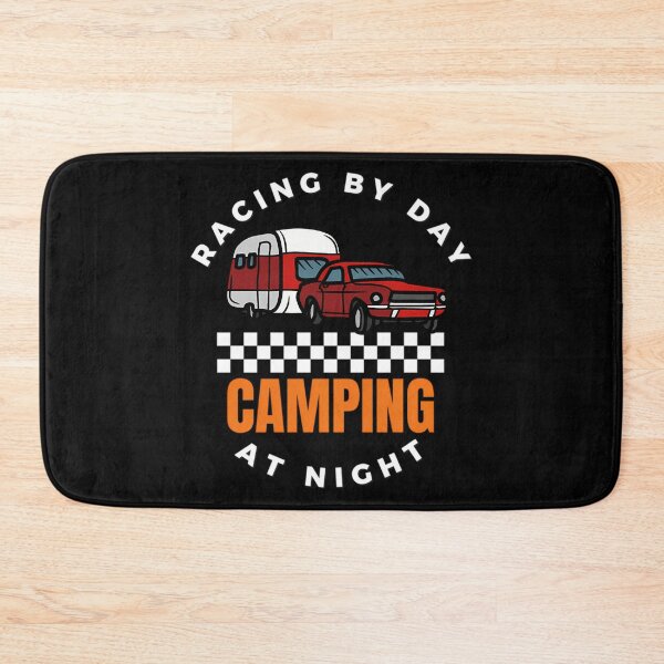 Item preview, Racing By Day Camping At Night Race Track Racetrack Drag Strip Motorsports Camper  designed and sold by VANESSALVARAD6.