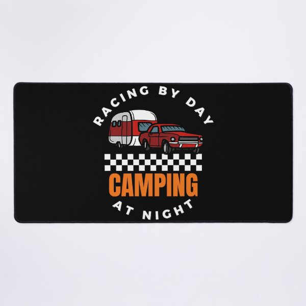 Item preview, Racing By Day Camping At Night Race Track Racetrack Drag Strip Motorsports Camper  designed and sold by VANESSALVARAD6.