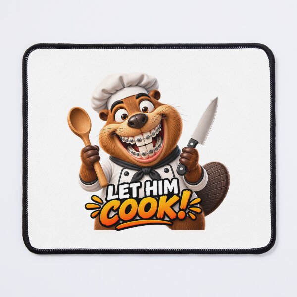 Item preview, Let Him Cook Beaver Chef designed and sold by M.Store.