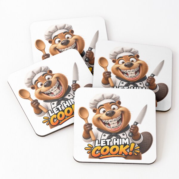 Item preview, Let Him Cook Beaver Chef designed and sold by M.Store.