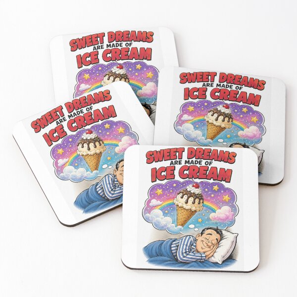 Item preview, Funny Sweet Dreams Are Made of Ice Cream Shirt designed and sold by Mad Axle Studios.