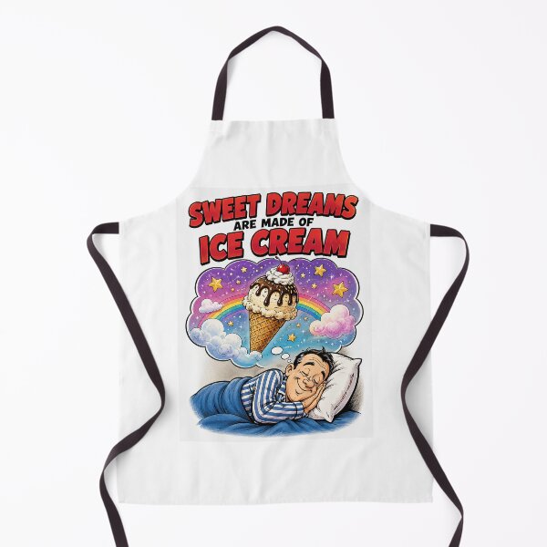 Item preview, Funny Sweet Dreams Are Made of Ice Cream Shirt designed and sold by Mad Axle Studios.