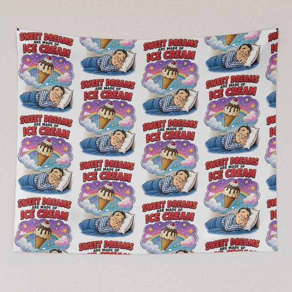 Item preview, Funny Sweet Dreams Are Made of Ice Cream Shirt designed and sold by Mad Axle Studios.