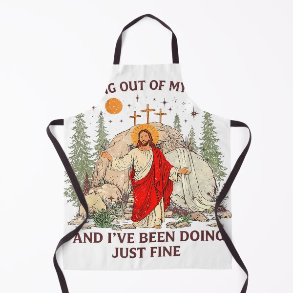 Item preview, Jesus Coming Out of My Cave and Ive Been Doing Just Fine designed and sold by RutheCraford.