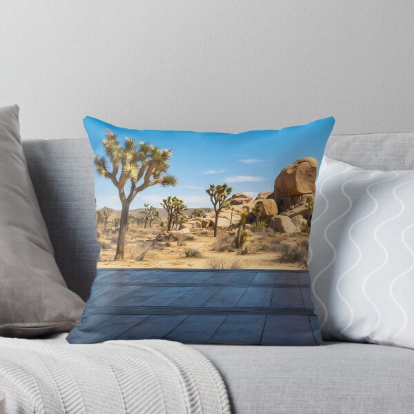 Item preview, Hanok Window to the World: Joshua Tree Desert Landscape & Boulders | Fine Art Print Fine Art Print designed and sold by SOOstudio73.