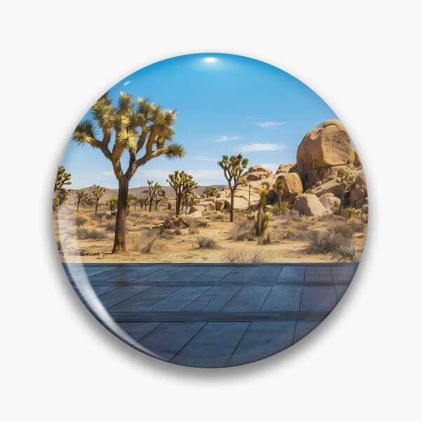 Item preview, Hanok Window to the World: Joshua Tree Desert Landscape & Boulders | Fine Art Print Fine Art Print designed and sold by SOOstudio73.