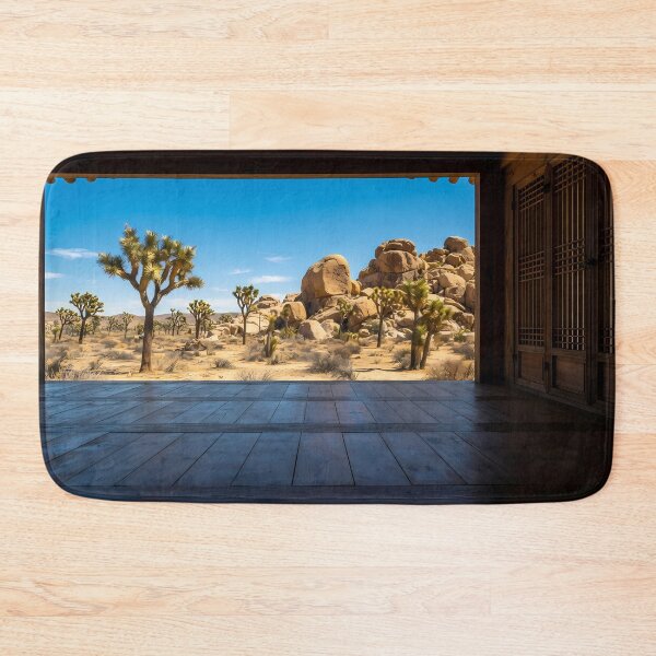 Item preview, Hanok Window to the World: Joshua Tree Desert Landscape & Boulders | Fine Art Print Fine Art Print designed and sold by SOOstudio73.