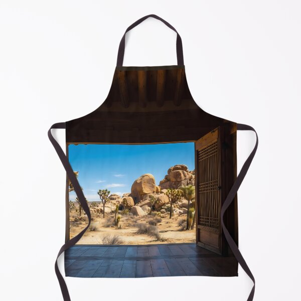 Item preview, Hanok Window to the World: Joshua Tree Desert Landscape & Boulders | Fine Art Print Fine Art Print designed and sold by SOOstudio73.