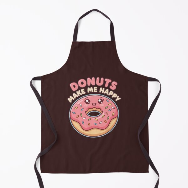 Item preview, Donuts Make Me Happy Cute Kawaii Pink Donut Design designed and sold by morning sun.