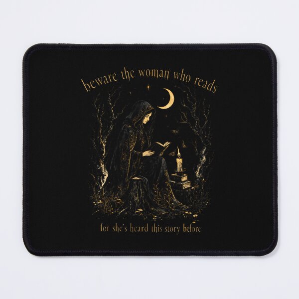 Item preview, Beware The Woman Who Reads For She'S Heard This Story Before designed and sold by ripgoatclothing.