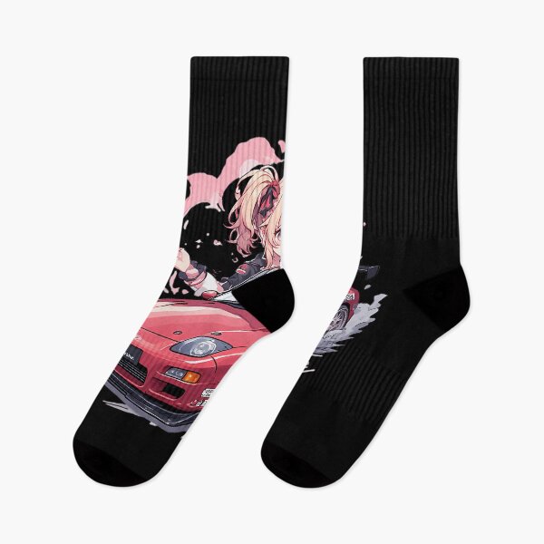 Item preview, Fto Anime Girl Flowers And Pink Paint Splatter designed and sold by VANESSALVARAD6.