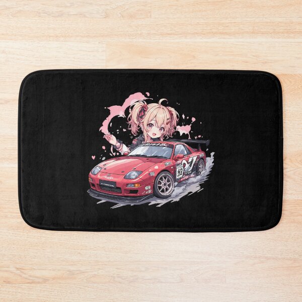 Item preview, Fto Anime Girl Flowers And Pink Paint Splatter designed and sold by VANESSALVARAD6.
