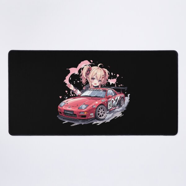 Item preview, Fto Anime Girl Flowers And Pink Paint Splatter designed and sold by VANESSALVARAD6.
