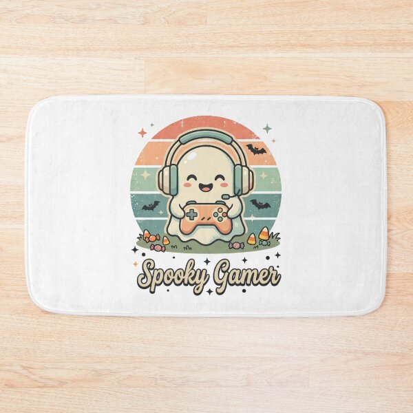 Item preview, Spooky Gamer Cute Ghost Gaming Halloween designed and sold by DIRTYSKETCHH.