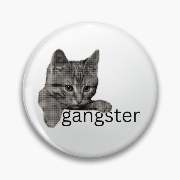 Item preview, Gangster Halftone Cool Cat Graphic designed and sold by trashgirl99.