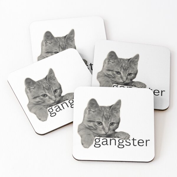 Item preview, Gangster Halftone Cool Cat Graphic designed and sold by trashgirl99.