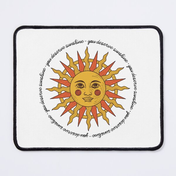 Item preview, You Deserve Sunshine version 1 designed and sold by Hakuna Ricotta.