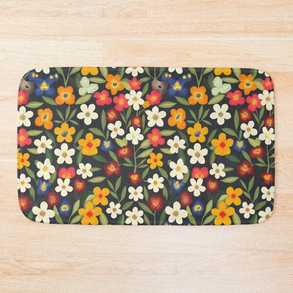 Item preview, Colorful Vintage Ditsy Floral Pattern designed and sold by Ed & Harmony.