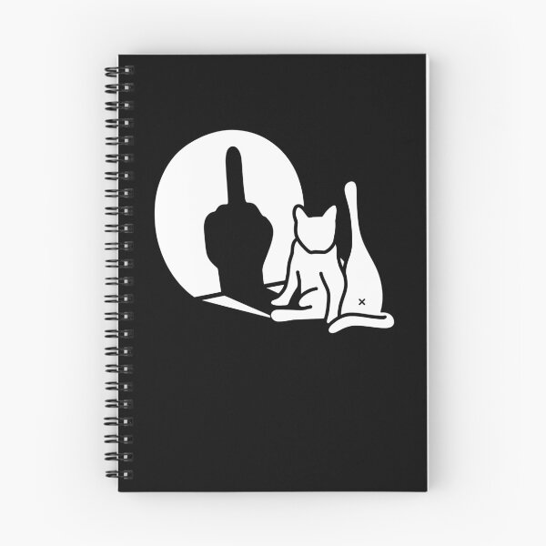 Item preview, Cat Middle Finger  designed and sold by suhairee-studio.