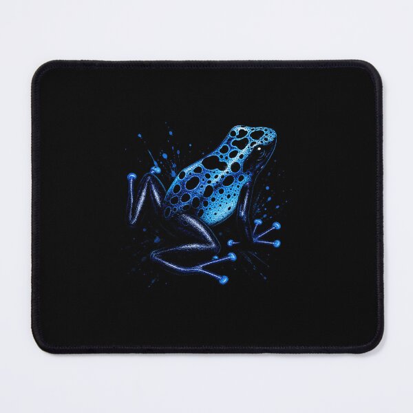 Item preview, Blue Poison Dart Frog Wildlife Amphibian Nature Lover Graphic Design designed and sold by MiALopezArt.