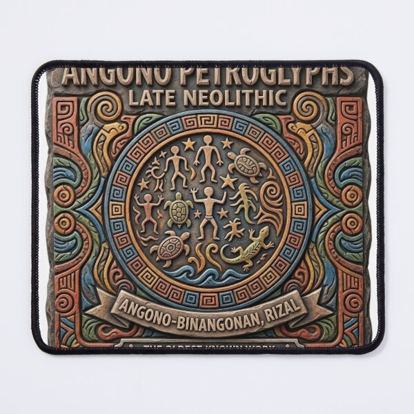 Item preview, ANGONO PETROGLYPHS LATE NEOLITHIC designed and sold by likbatonboot.