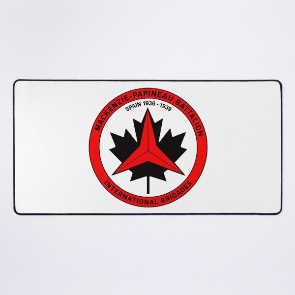 Item preview, Mackenzie Papineau Battalion International Brigades Antifascist Emblem Print designed and sold by PinUpPizzazz.