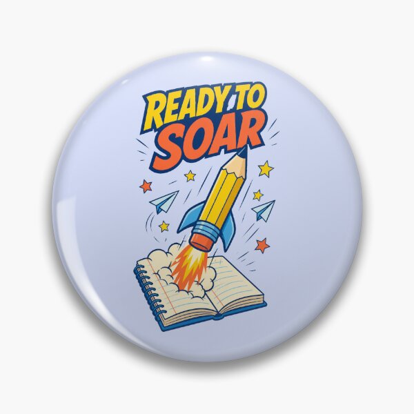 Item preview, Ready to Soar Rocket Pencil School Design designed and sold by junkydotcom.