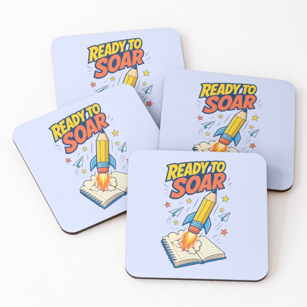Item preview, Ready to Soar Rocket Pencil School Design designed and sold by junkydotcom.